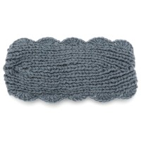Повязка вязаная на голову (15923) вариант 02