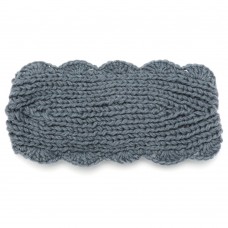 Повязка вязаная на голову (15923) вариант 02