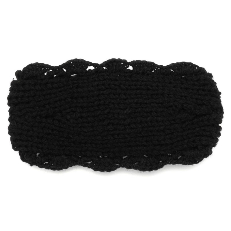 Повязка вязаная на голову (15923) вариант 03