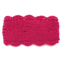 Повязка вязаная на голову (15923) вариант 05