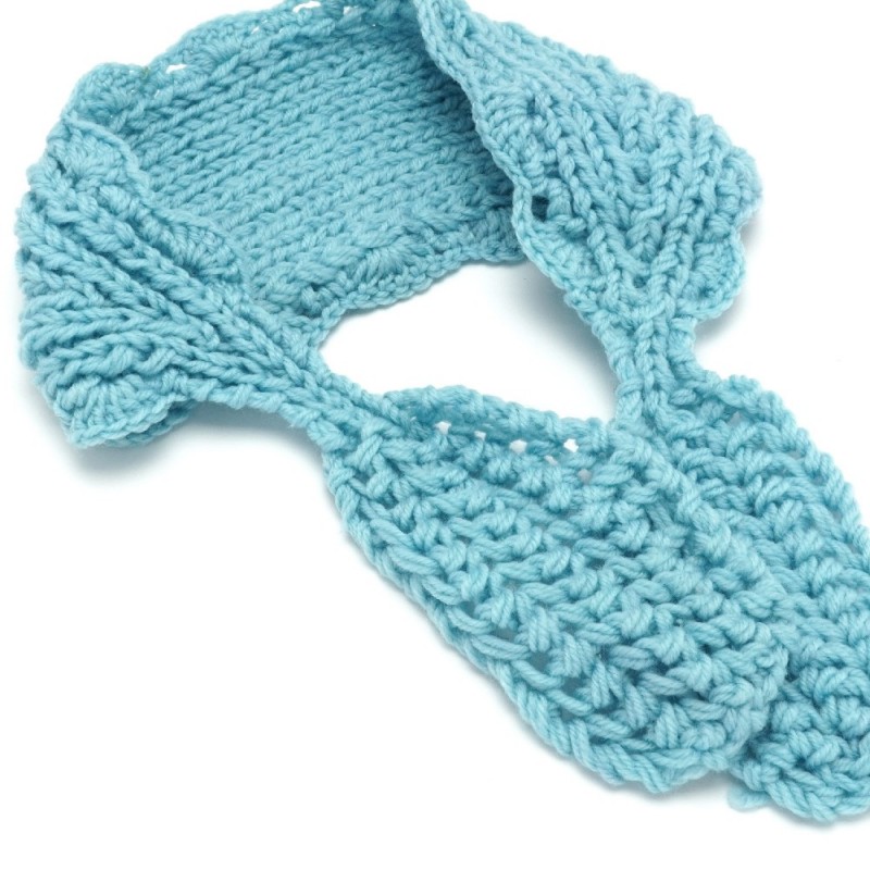 Повязка вязаная на голову (15923) вариант 08