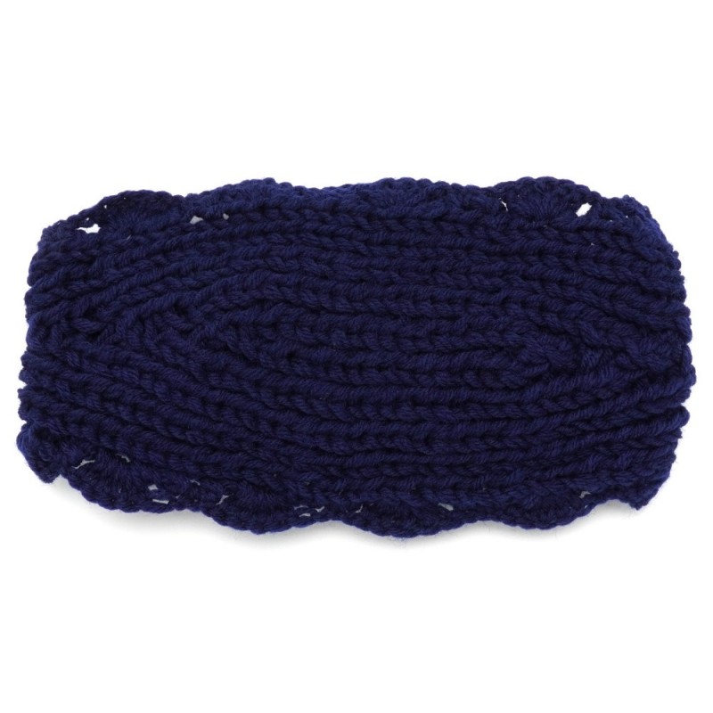 Повязка вязаная на голову (15923) вариант 09