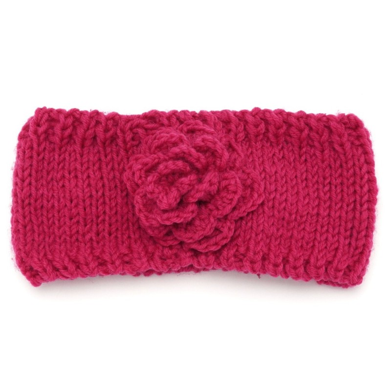 Повязка вязаная на голову (15924) вариант 05