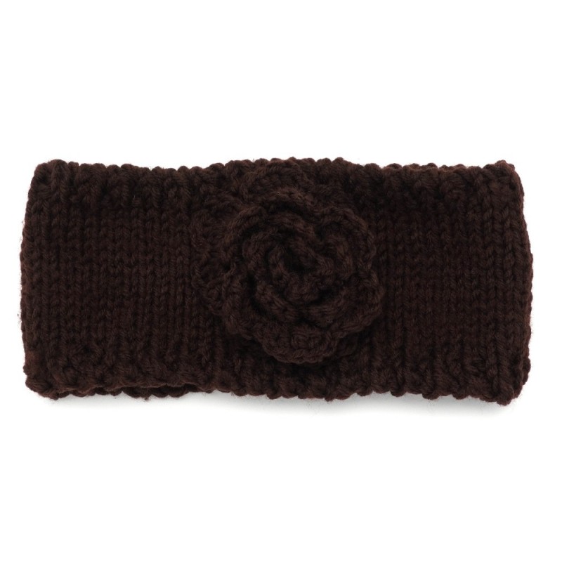 Повязка вязаная на голову (15924) вариант 07