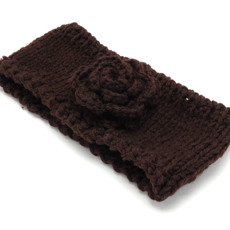 Повязка вязаная на голову (15924) вариант 07