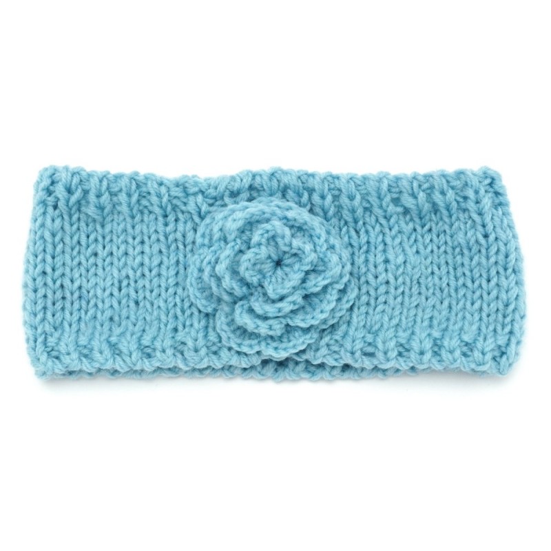 Повязка вязаная на голову (15924) вариант 08