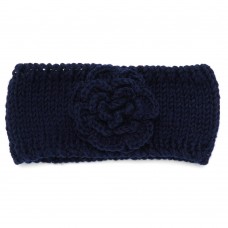 Повязка вязаная на голову (15924) вариант 09