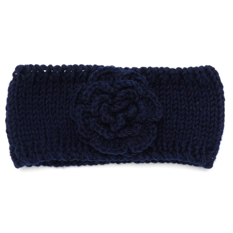 Повязка вязаная на голову (15924) вариант 09