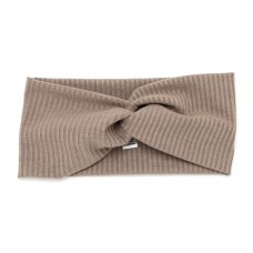 Повязка-чалма из трикотажной ткани широкий рубчик (16033) вариант 12