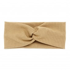 Повязка-чалма из трикотажной ткани широкий рубчик (16033) вариант 13