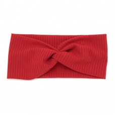 Повязка-чалма из трикотажной ткани широкий рубчик (16033) вариант 06