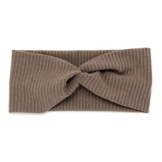 Повязка-чалма из трикотажной ткани широкий рубчик (16033) вариант 11