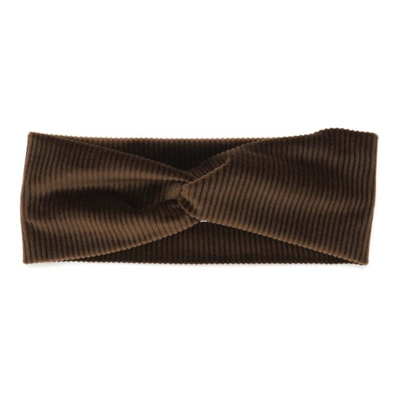 Повязка-чалма из вельветовой ткани (23658) вариант 03