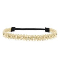 Повязка на голову греческая со стразами (24929) вариант 02