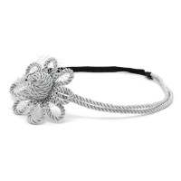 Повязка на голову греческая с цветком (24942) вариант 01