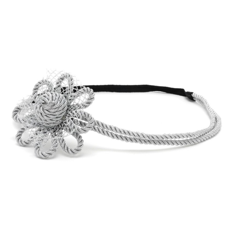 Повязка на голову греческая с цветком (24942) вариант 01