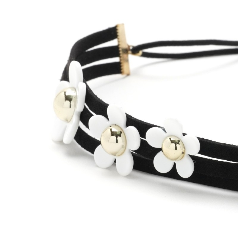 Повязка на голову греческая с цветочками (24955) вариант 01