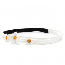 Повязка на голову греческая с цветочками (24968) вариант 02