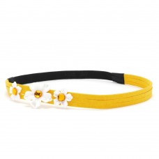 Повязка на голову греческая с цветочками (24968) вариант 03