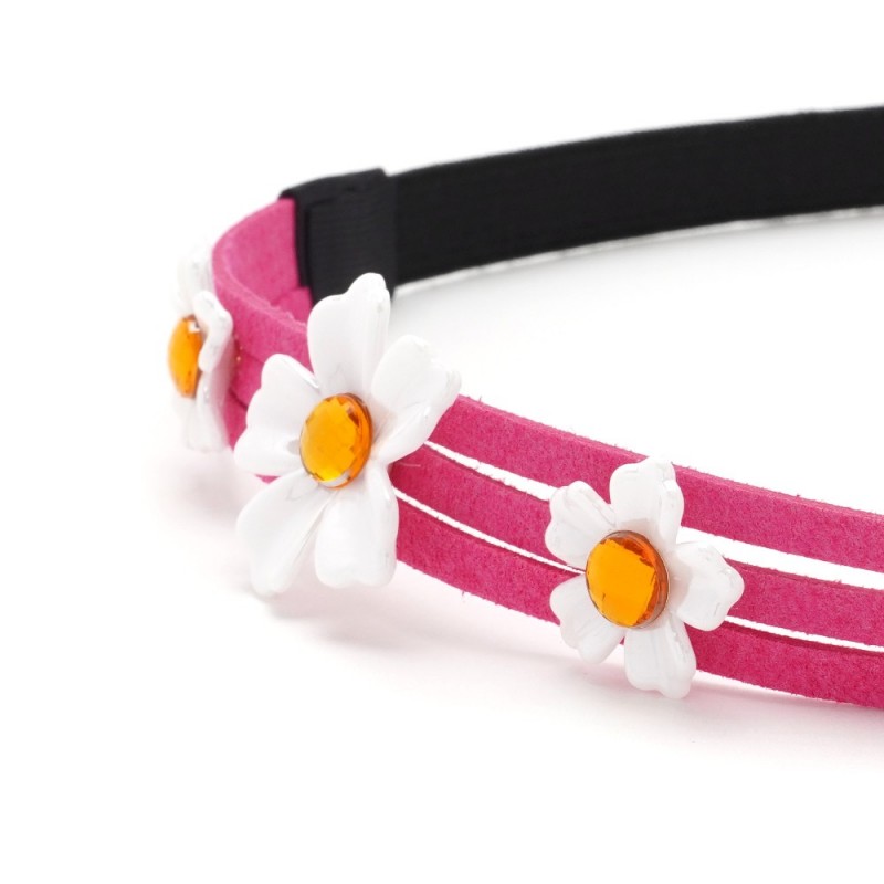 Повязка на голову греческая с цветочками (24968) вариант 06