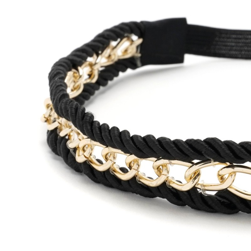 Повязка на голову греческая с цепью (24995) вариант 01