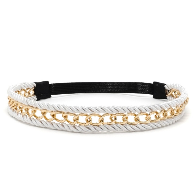 Повязка на голову греческая с цепью (24995) вариант 02