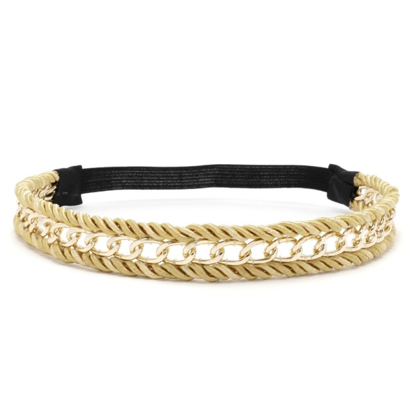 Повязка на голову греческая с цепью (24995) вариант 03