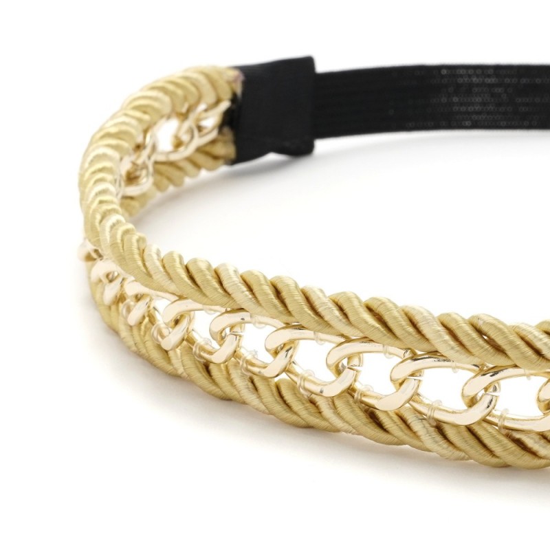 Повязка на голову греческая с цепью (24995) вариант 03