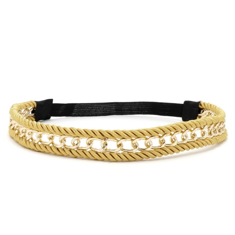 Повязка на голову греческая с цепью (24995) вариант 04