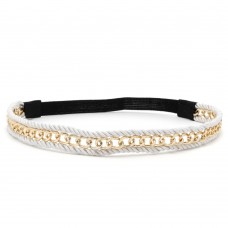 Повязка на голову греческая с цепью (25001) вариант 02