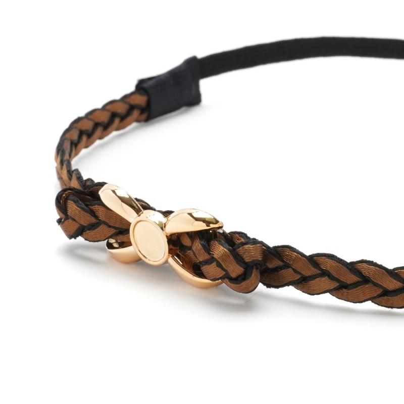 Повязка на голову греческая с бантиком (25016) вариант 02