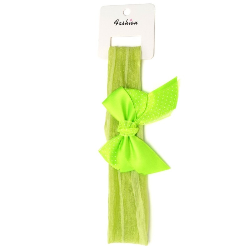 Повязка для волос с бантиком (27052) вариант 03