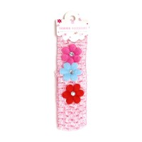 Повязка для волос детская с цветочками (27054) вариант 05