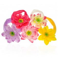 Набор повязок для волос с цветком (4571)
