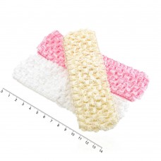 Набор повязок-заготовок для волос цветные (5546)