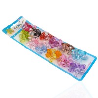 Набор резинок для волос со стеклянным украшением (1226)