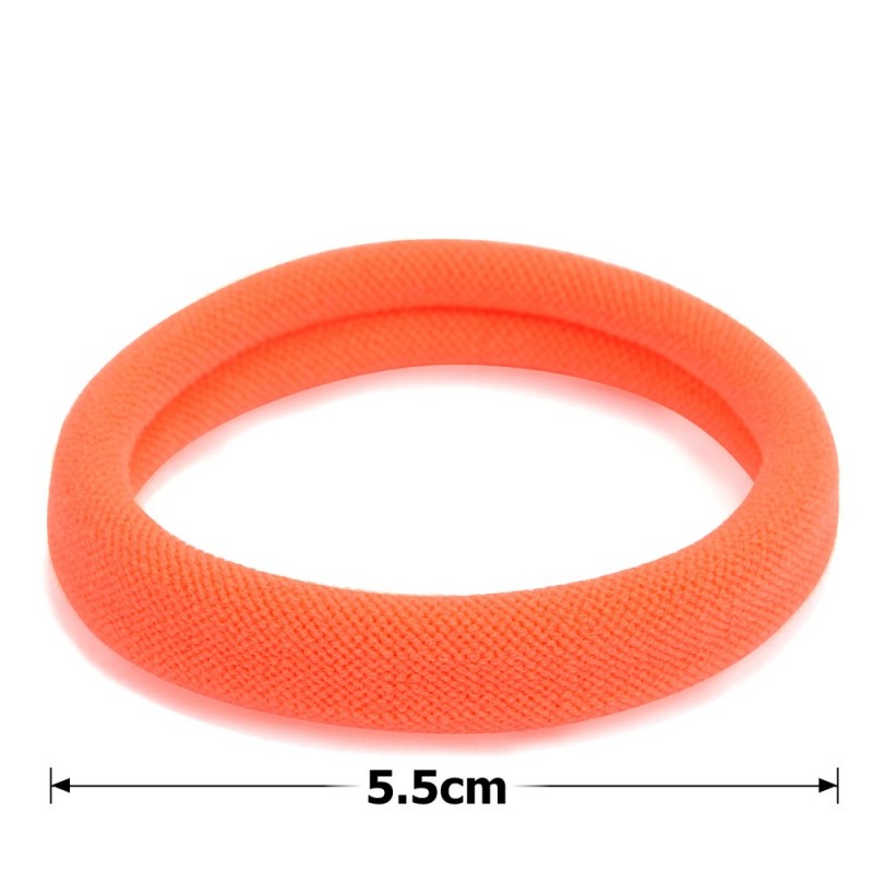 Набор резинок для волос из микрофибры Калуш 5.5см цветной яркий (12432)