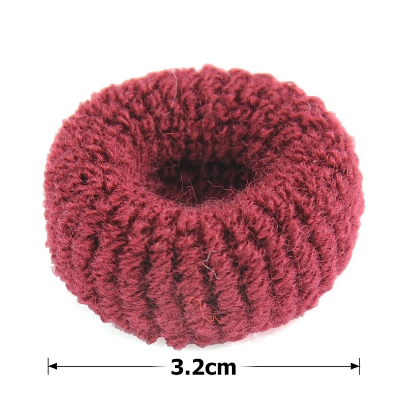 Набор больших махровых резинок для волос Калуш 3.2см (12873) темно-пастельный