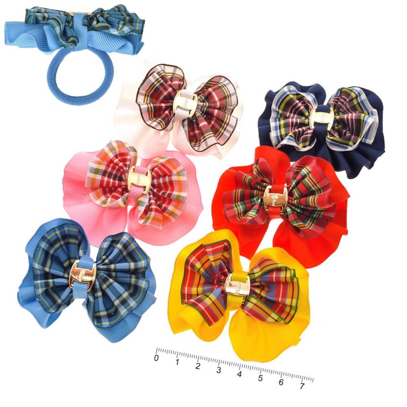 (67-13673) Набор резинок-бантов для волос