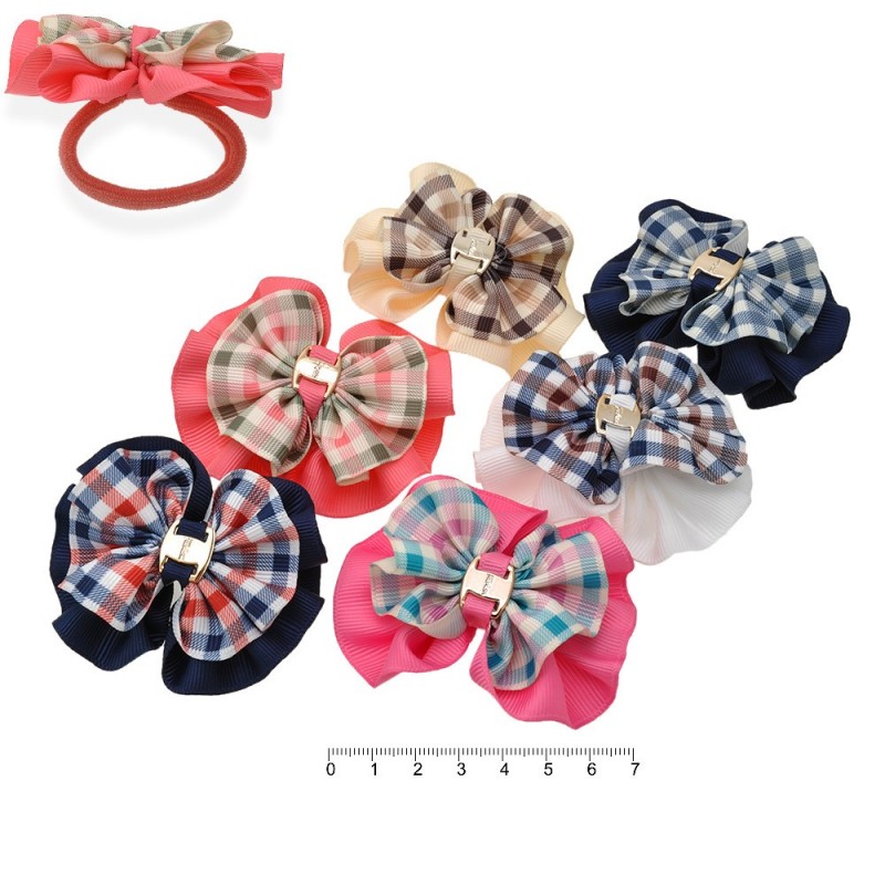 (54-14300) Набор резинок-бантов для волос