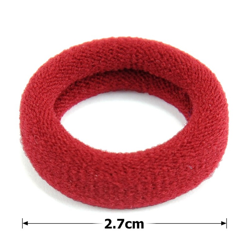 Набор резинок для волос из микрофибры Калуш 2.7см темно-пастельный (14702)