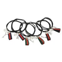 Набор резинок для волос с лентой (14812)