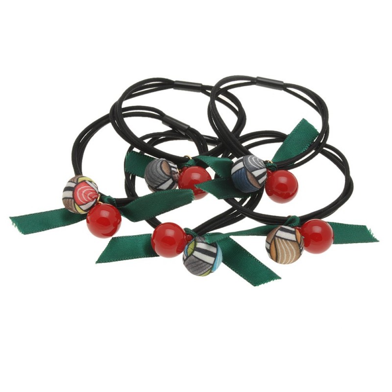 Набор резинок для волос с лентой (14841)