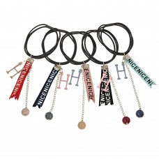 Набор резинок для волос с лентой (14844)