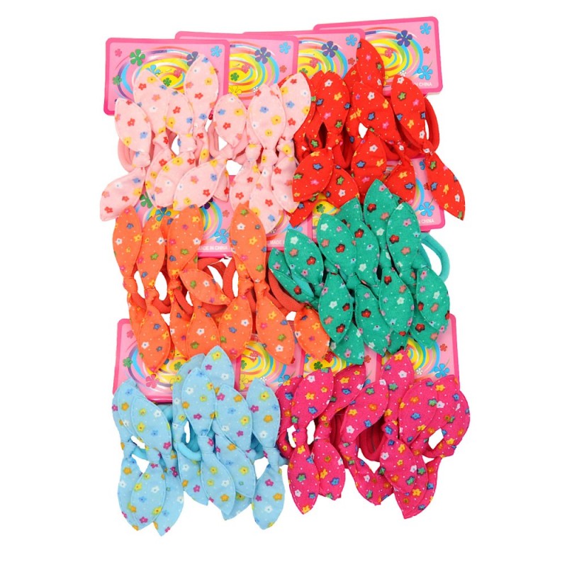 Набор резинок для волос солоха с принтом цветочки (15294)