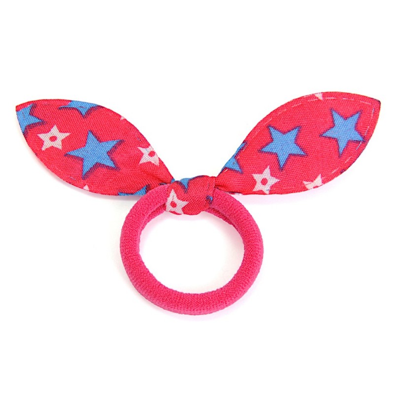 Набор резинок для волос солоха с принтом звёздочки (15296)