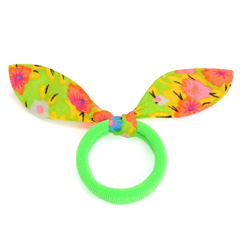 Набор резинок для волос солоха с принтом цветочки (15298)