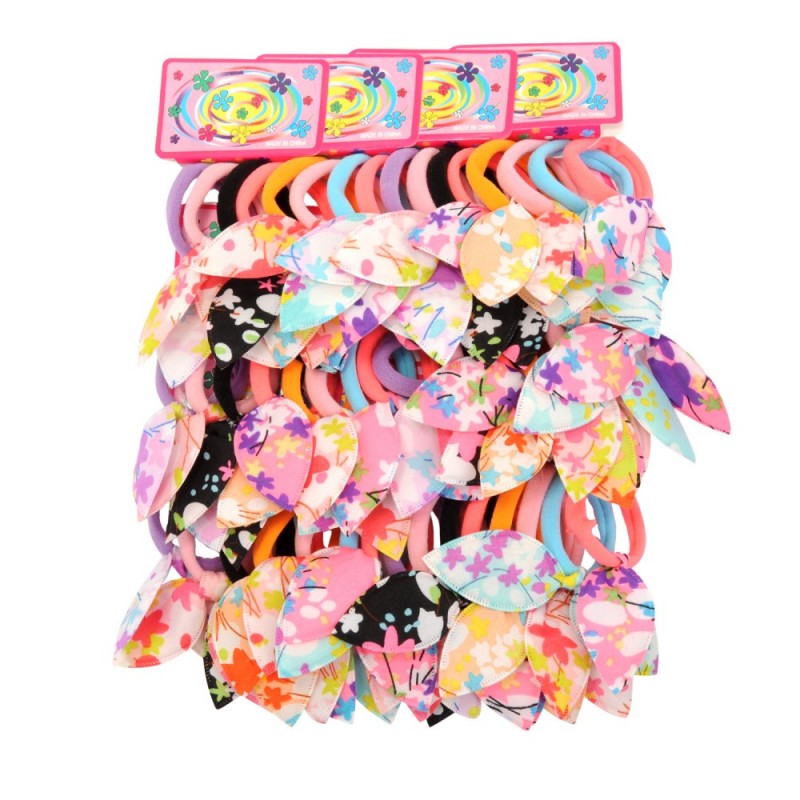 Набор резинок для волос солоха с принтом цветочки (15300)