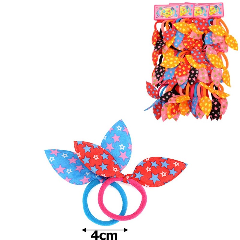 Набор резинок для волос солоха с принтом звёздочки (15306)