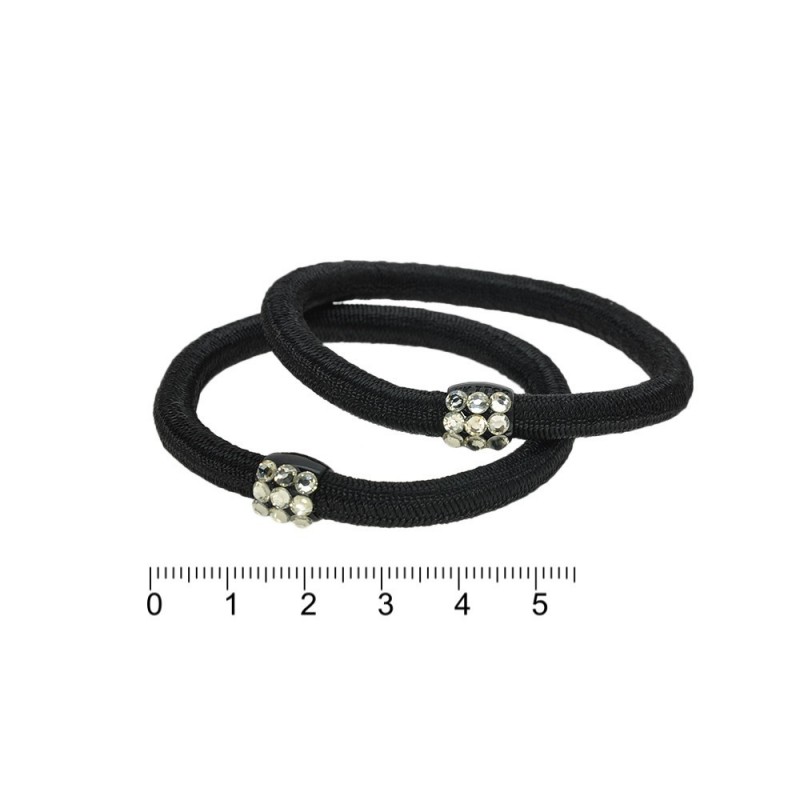 Набор резинок для волос со стразами (9467)